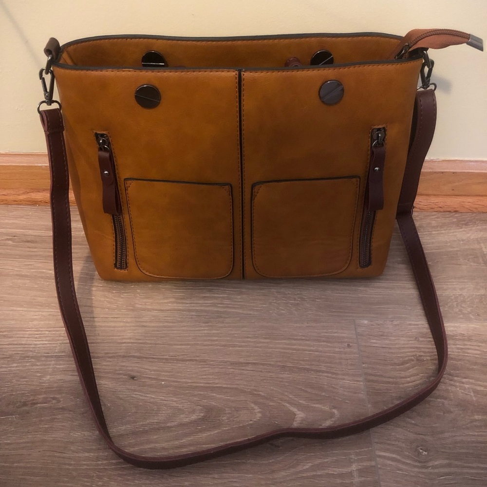 Tan purse